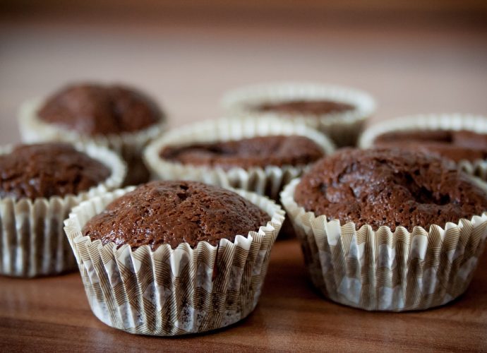 gluténmentes kakaós muffin