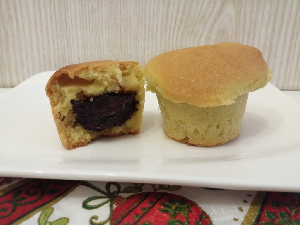mogyorókrémes gluténmentes muffin