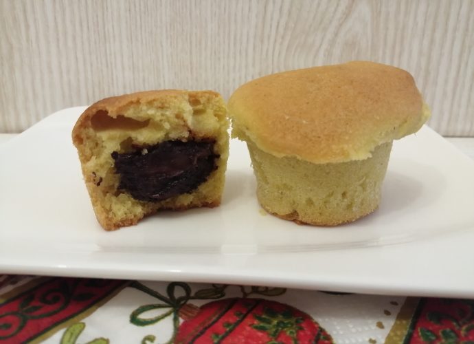 mogyorókrémes gluténmentes muffin