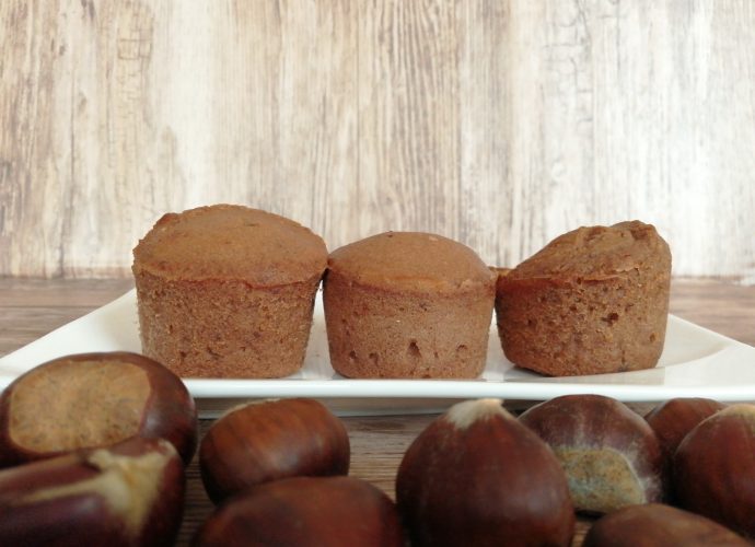 gesztenyés-csokis gluténmentes muffin
